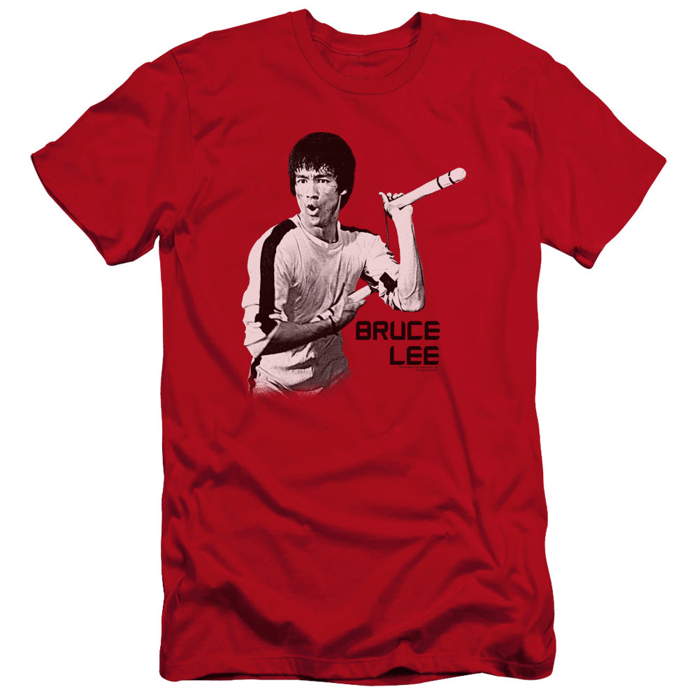 Bruce Lee - Nunchucks-premuim Canvas Adult Slim Fit 30/1 - Red