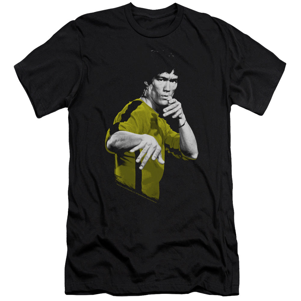 BRUCE LEE SUIT OF DEATH - S/S ADULT 30/1 - BLACK T-Shirt