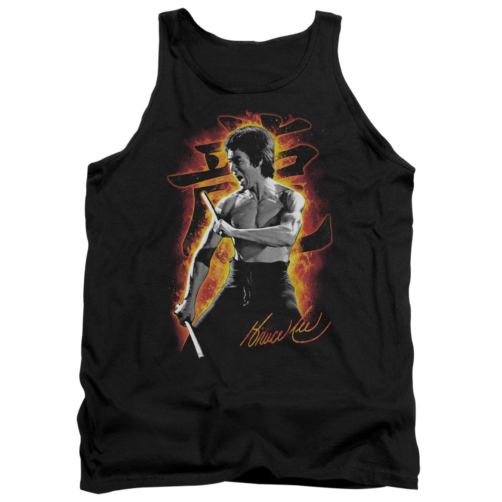 Bruce Lee Dragon Fire - Adult Tank - Black