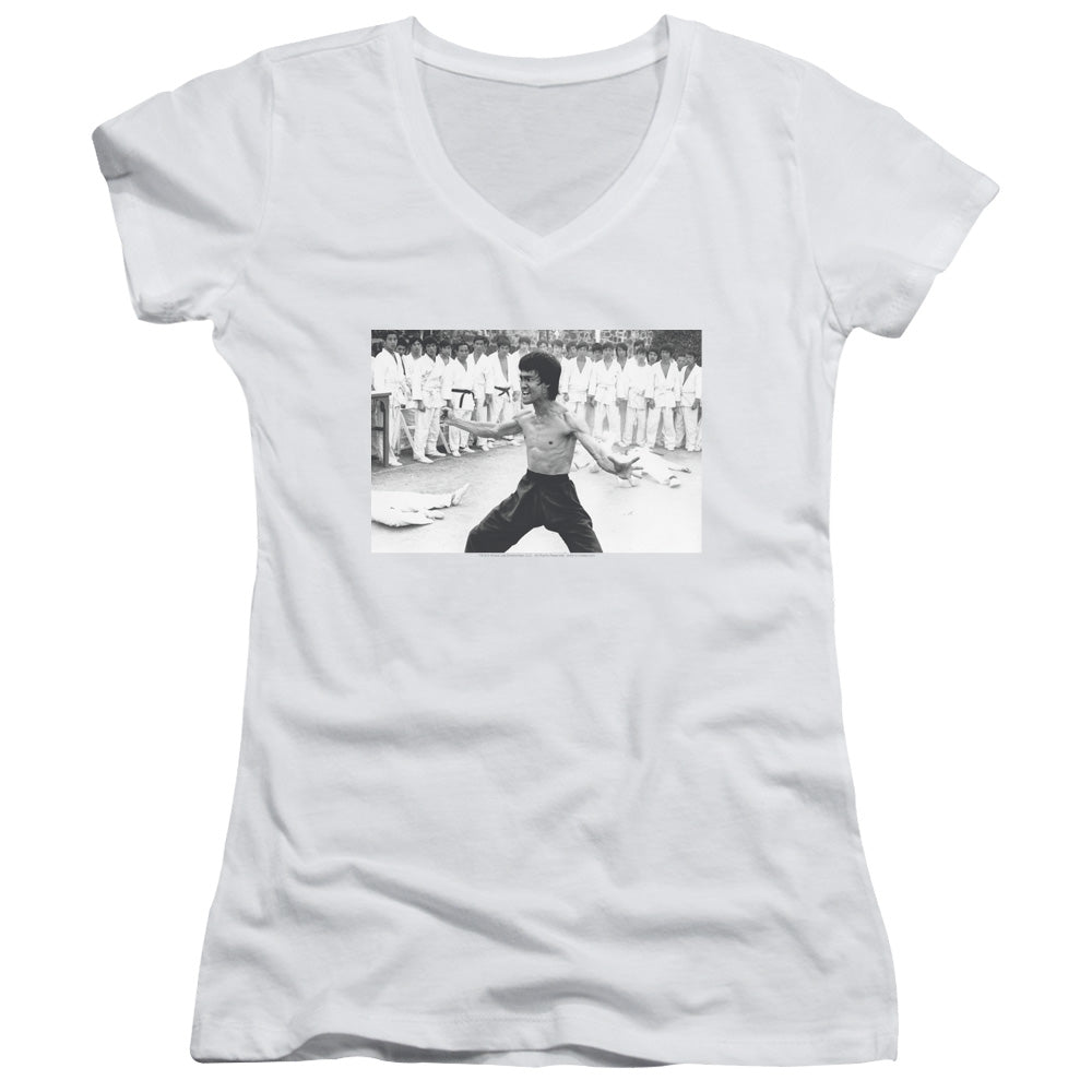 Bruce Lee - Triumphant-junior V-neck - White