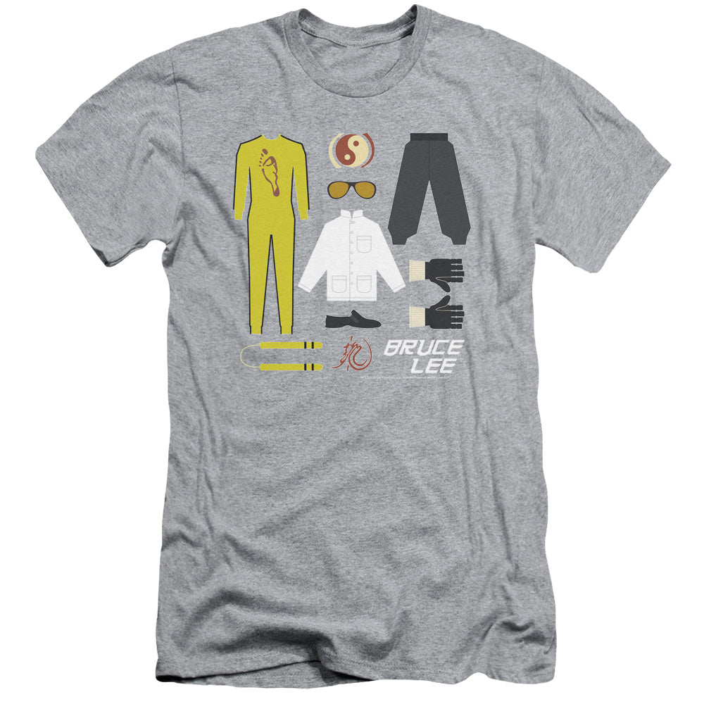 Bruce Lee - Lee Gift Set - Short Sleeve Adult 30/1 - Athletic Heather T-shirt