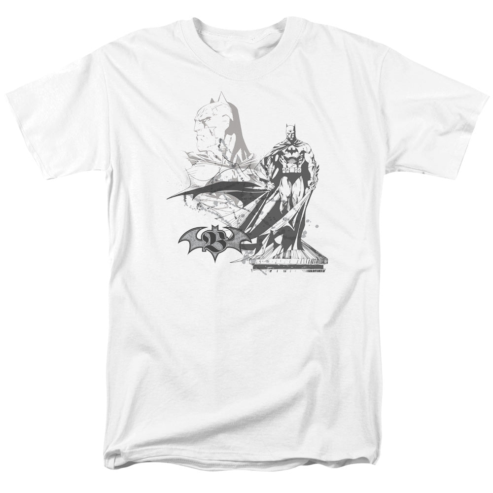 Batman - Overseer - Short Sleeve Adult 18/1 - White T-shirt