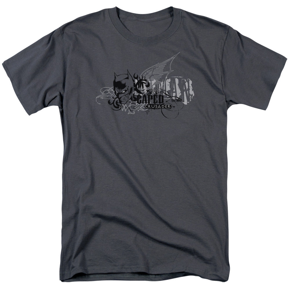 Batman - Urban Crusader - Short Sleeve Adult 18/1 - Charcoal T-shirt