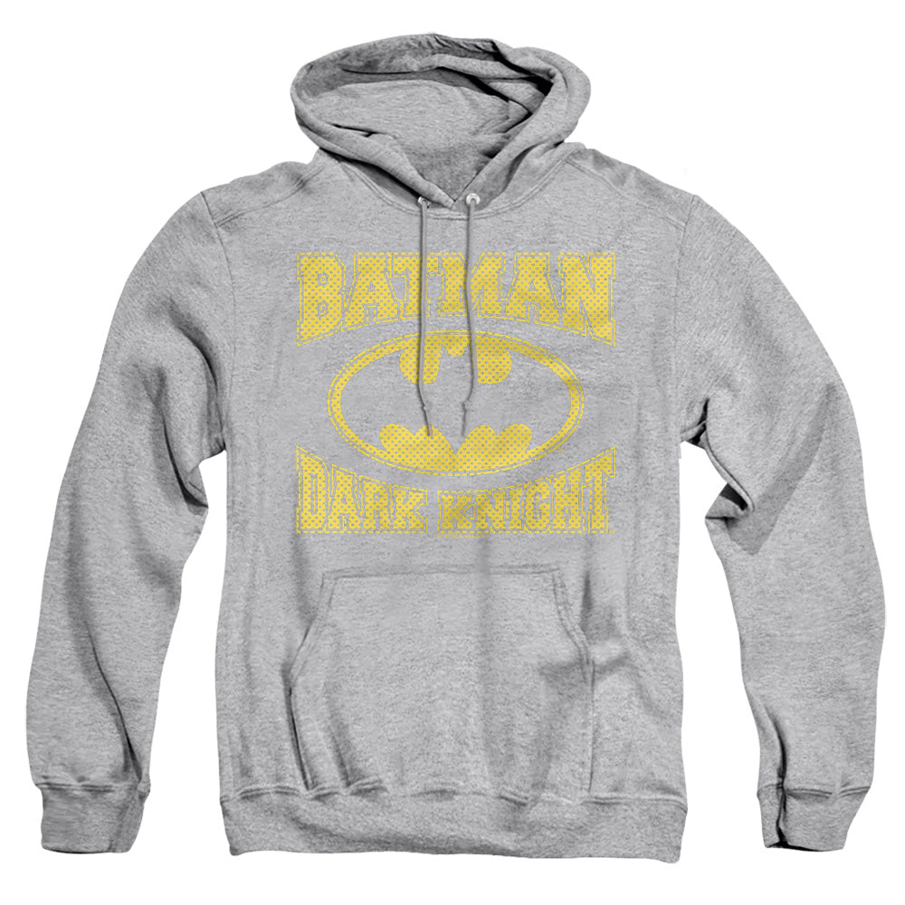 Batman - Dark Knight Jersey - Adult Pull-over Hoodie - Athletic Heather