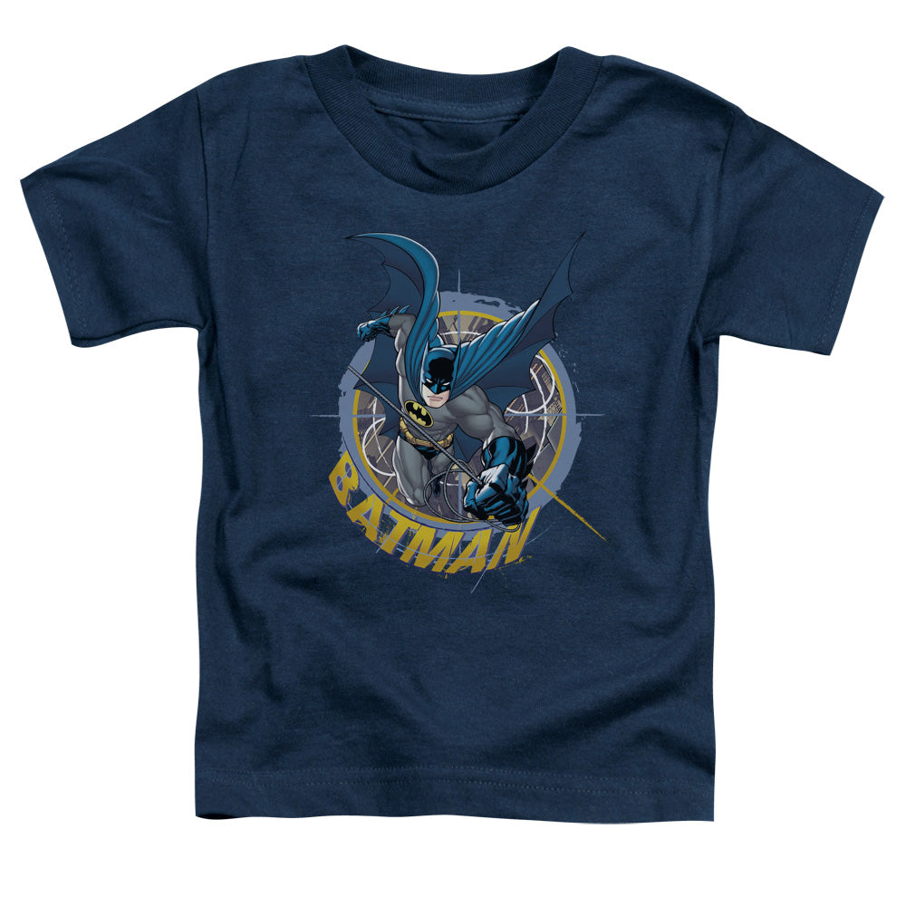 Batman - In The Crosshairs - Short Sleeve Toddler Tee - Navy T-shirt