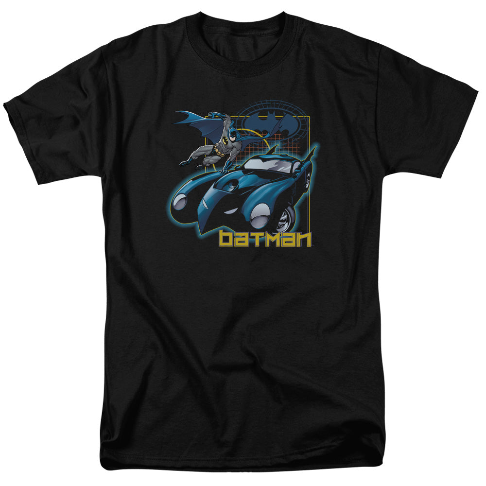 Batman - Nice Wheels - Short Sleeve Adult 18/1 - Black T-shirt