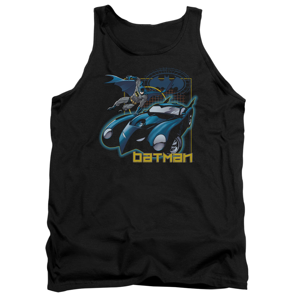 Batman - Nice Wheels - Adult Tank - Black