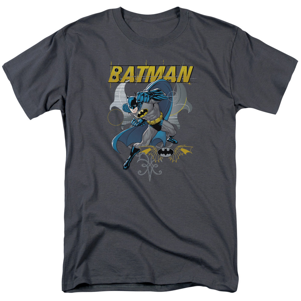 Batman - Urban Gothic - Short Sleeve Adult 18/1 - Charcoal T-shirt