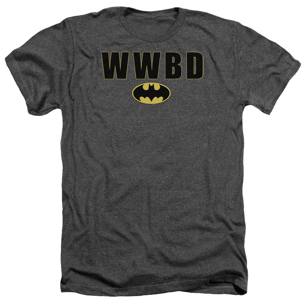 Batman - Wwbd Logo - Adult Heather - Charcoal