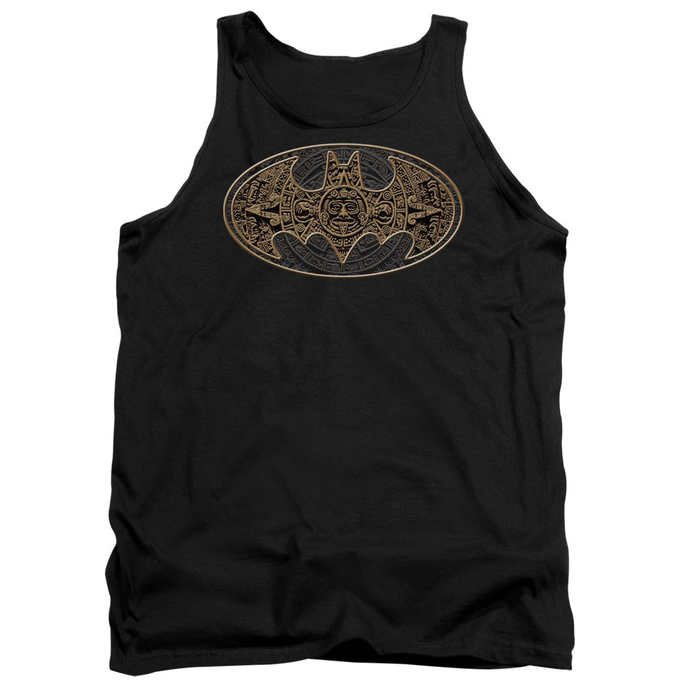 Batman - Aztec Bat Logo - Adult Tank - Black