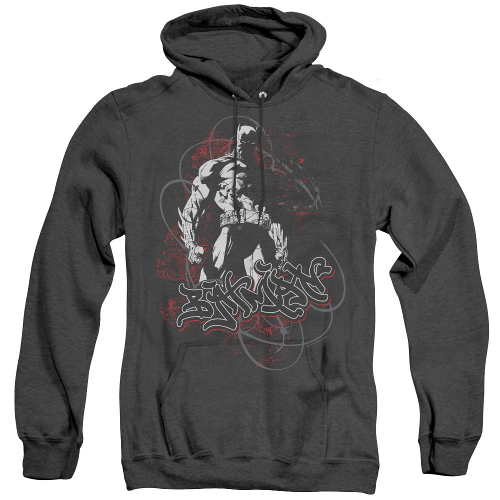 Batman - Urban Gotham - Adult Heather Hoodie - Black
