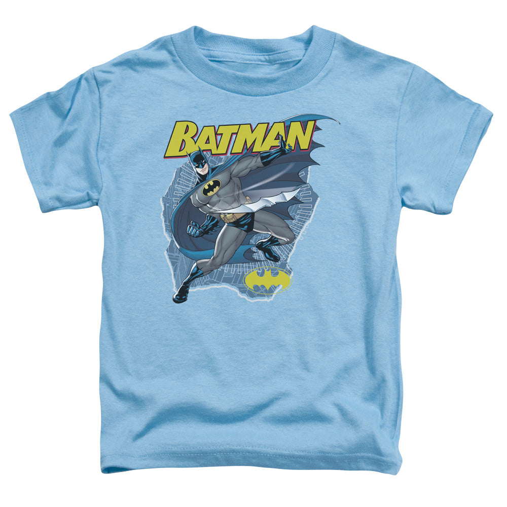 Batman - Taste The Metal - Short Sleeve Toddler Tee - Carolina Blue T-shirt
