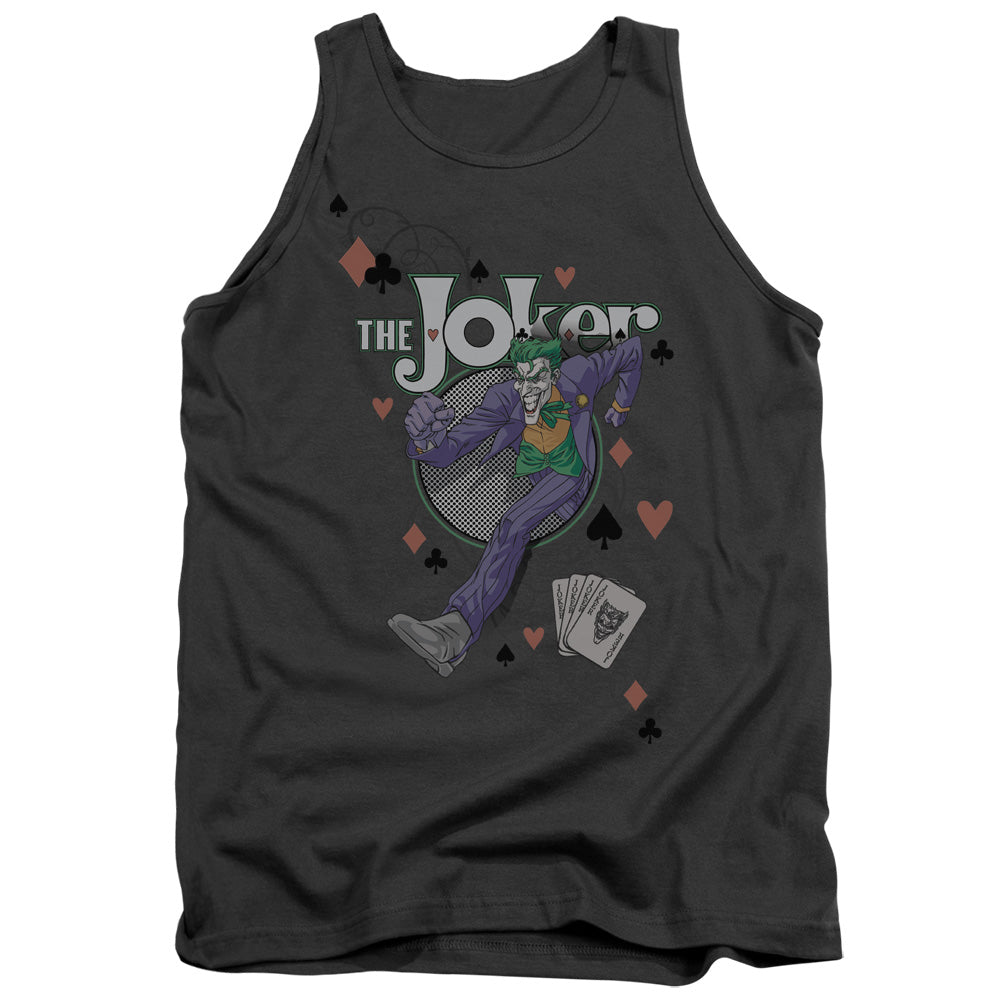 Batman - Always A Joker - Adult Tank - Charcoal
