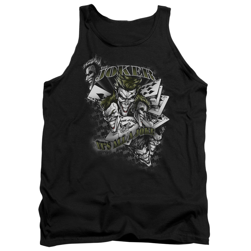 Batman - Its All A Joke - Adult Tank - Black