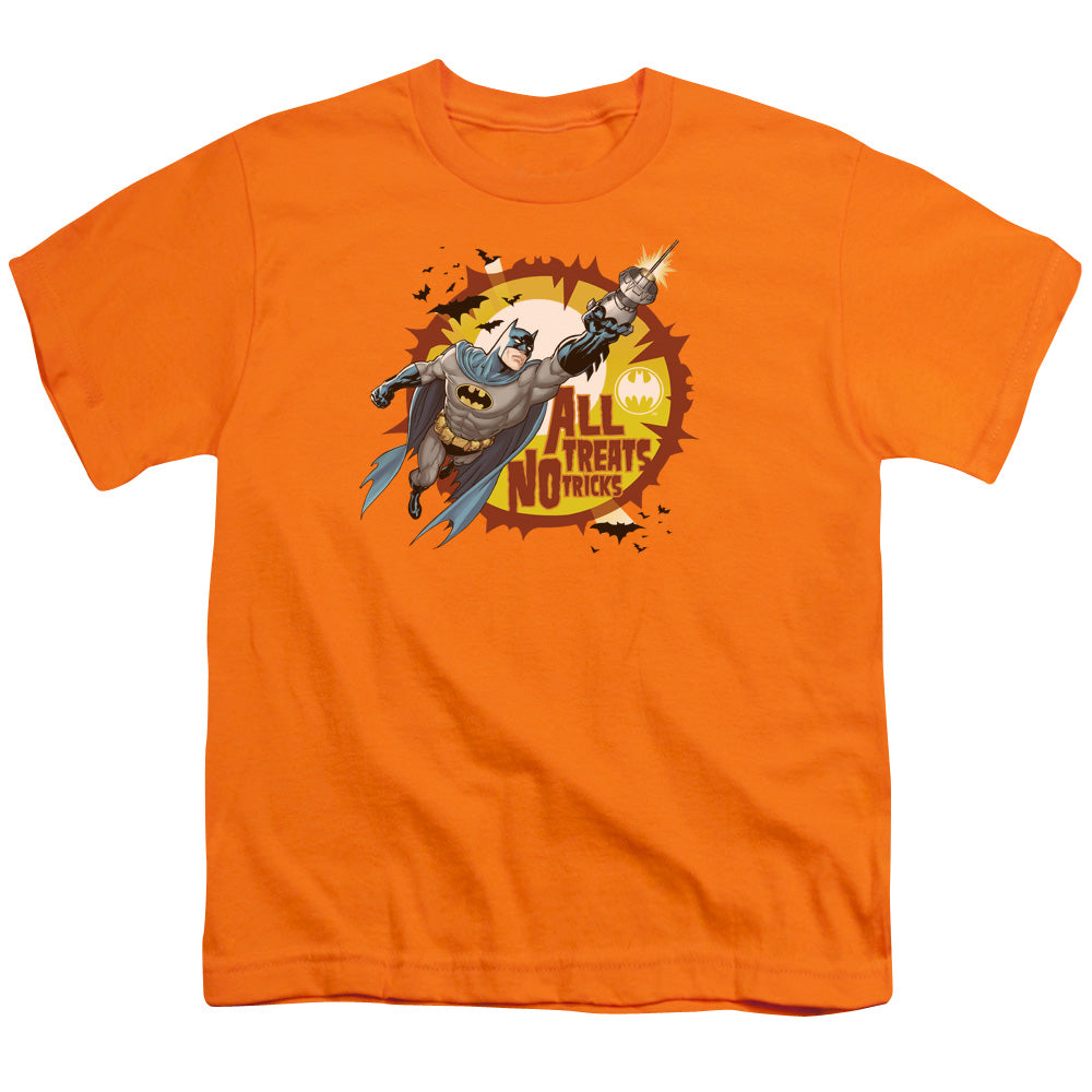 Batman - All Treats - Short Sleeve Youth 18/1 - Orange T-shirt