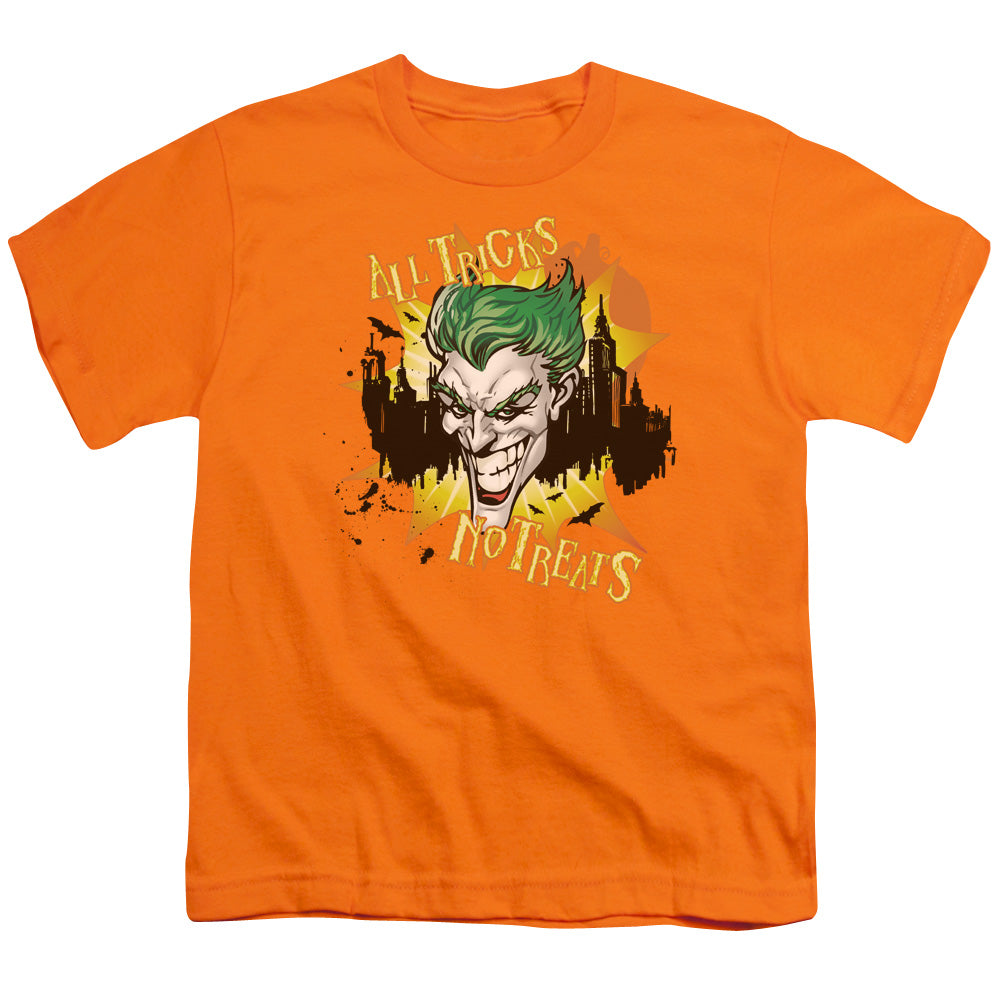 BATMAN ALL TRICKS NO TREATS - S/S YOUTH 18/1 - ORANGE T-Shirt