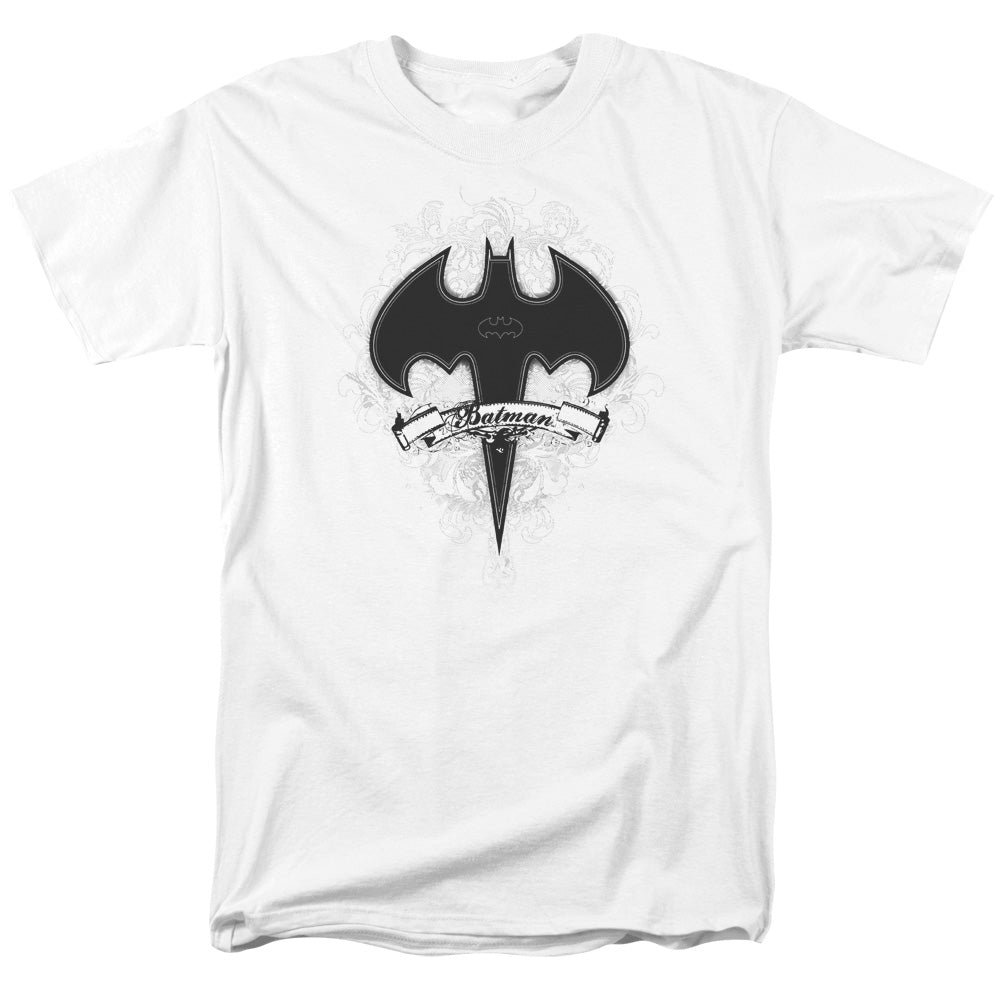 Batman - Gothic Gotham - Short Sleeve Adult 18/1 - White T-shirt