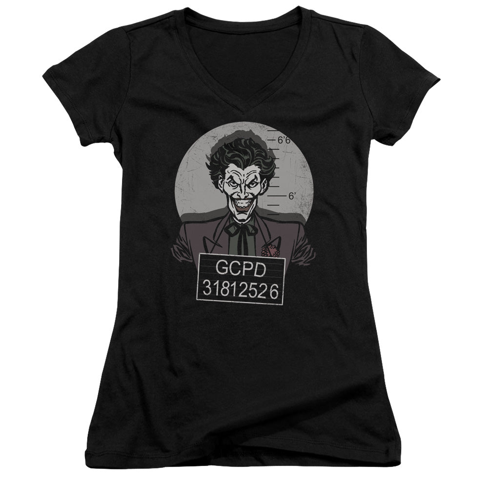 Batman - Busted! - Junior V-neck - Black