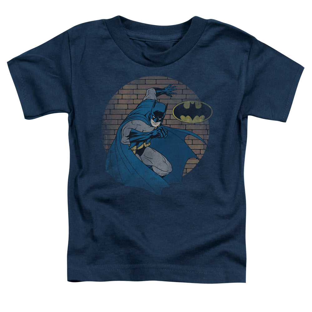 Batman - In The Spotlight - Short Sleeve Toddler Tee - Navy T-shirt