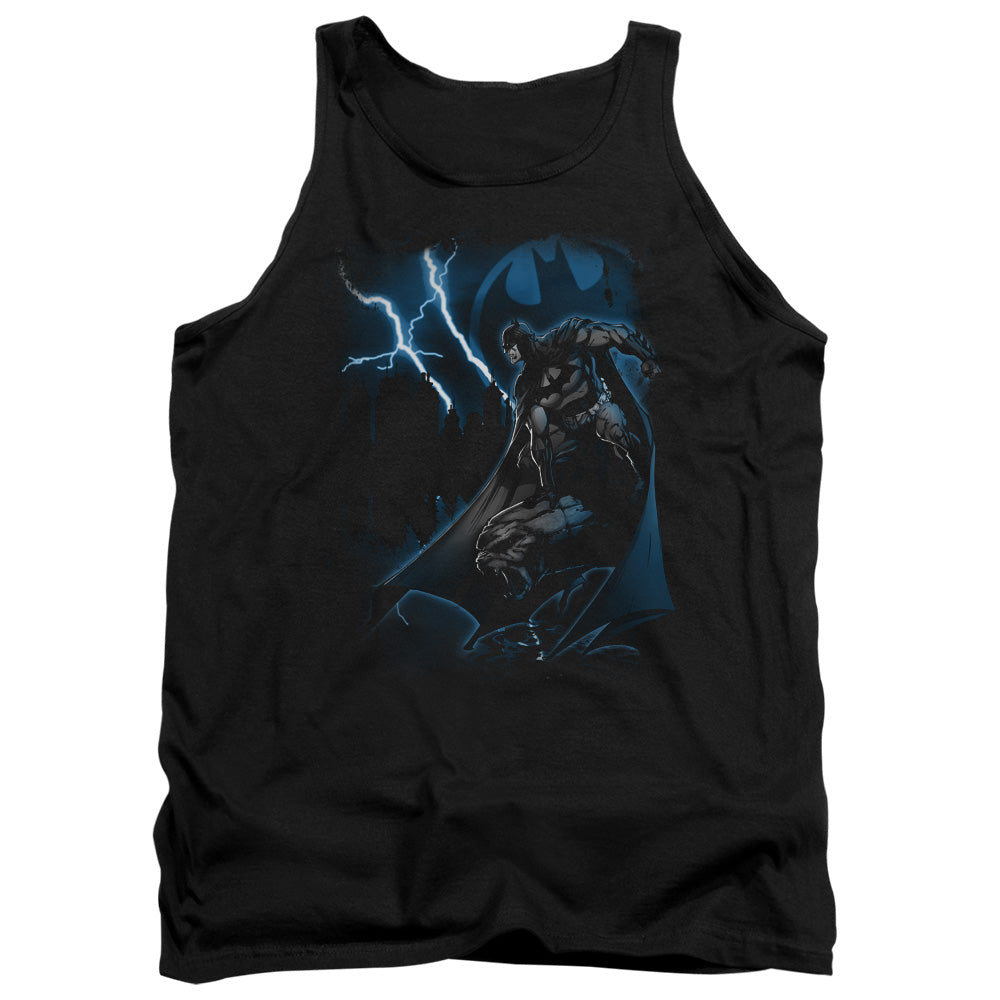 Batman - Lightning Strikes - Adult Tank - Black