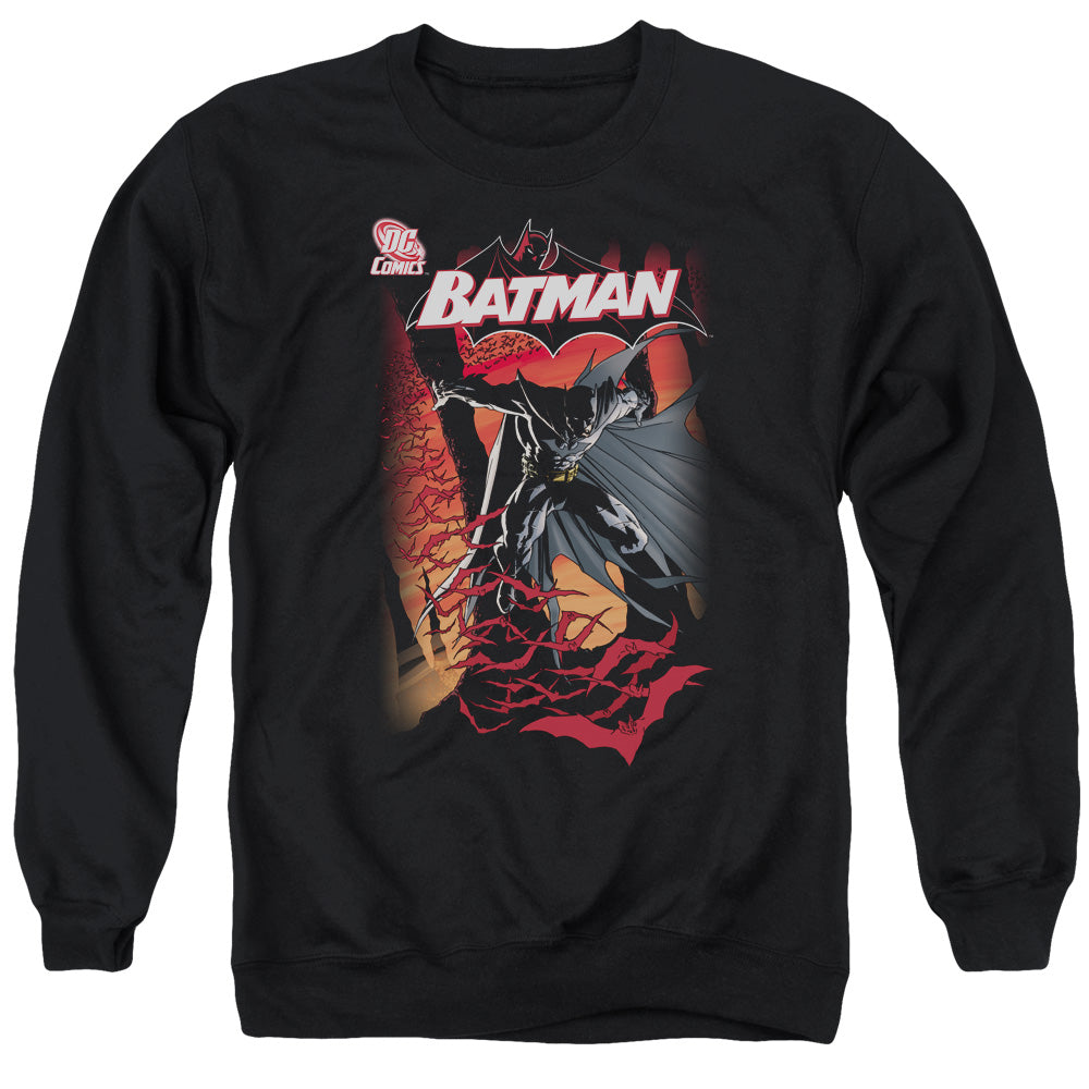 Batman - #655 Cover - Adult Crewneck Sweatshirt - Black