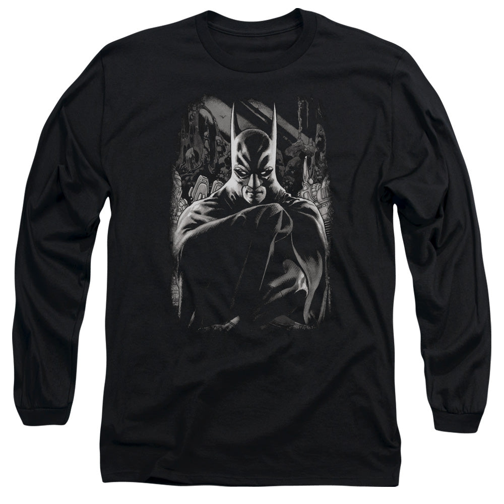 Batman - Detective 821 Cover - Long Sleeve Adult 18/1 - Black T-shirt