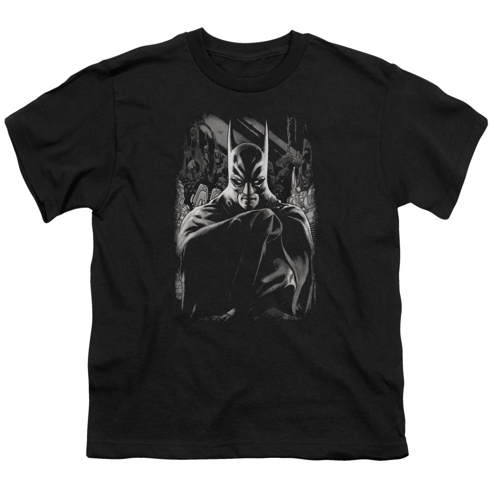 Batman - Detective 821 Cover - Short Sleeve Youth 18/1 - Black T-shirt
