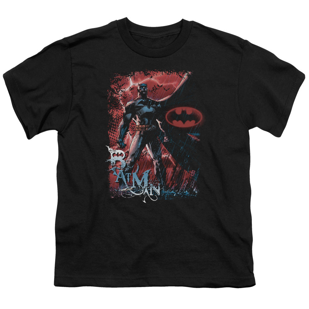 Batman - Gotham Reign - Short Sleeve Youth 18/1 - Black T-shirt