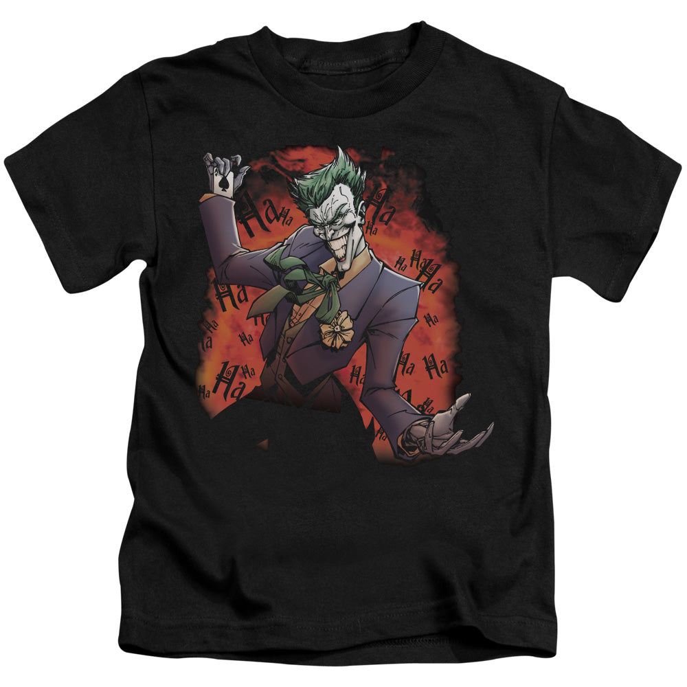 BATMAN JOKERS AVE - S/S JUVENILE 18/1 - BLACK - T-Shirt