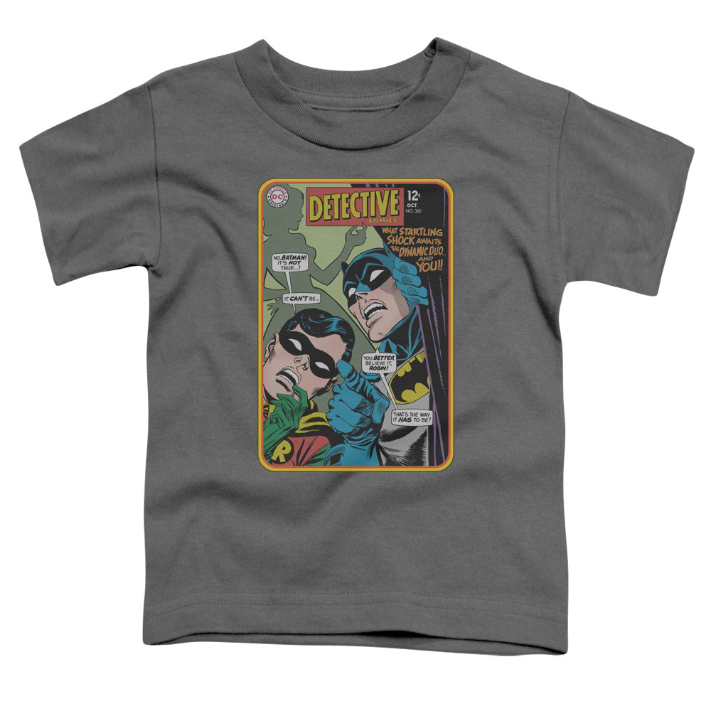 Batman - Detective #380 - Short Sleeve Toddler Tee - Charcoal T-shirt