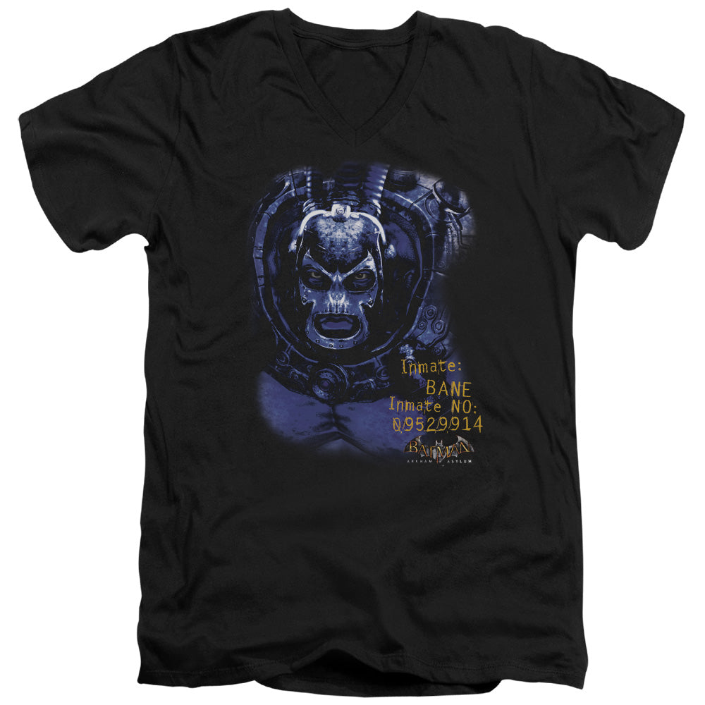 Batman Aa - Arkham Bane - Short Sleeve Adult V-neck - Black T-shirt