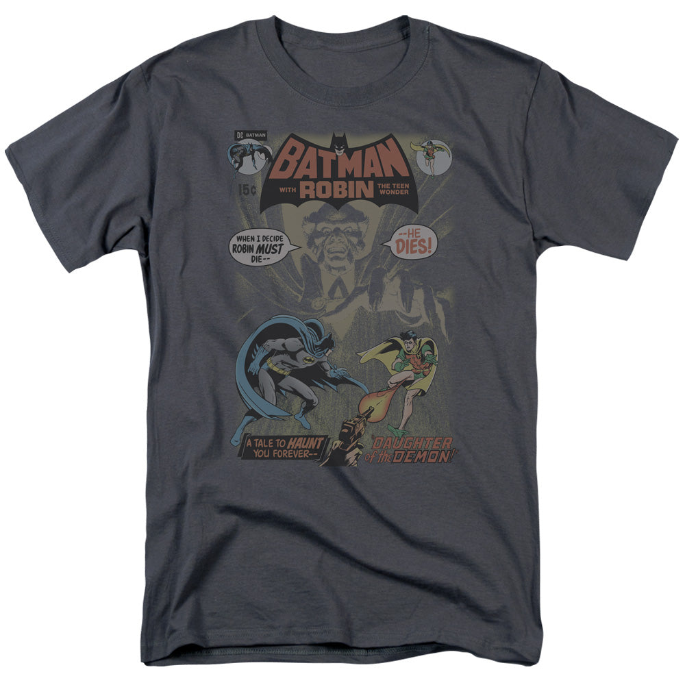 Batman - #232 Cover - Short Sleeve Adult 18/1 - Charcoal T-shirt