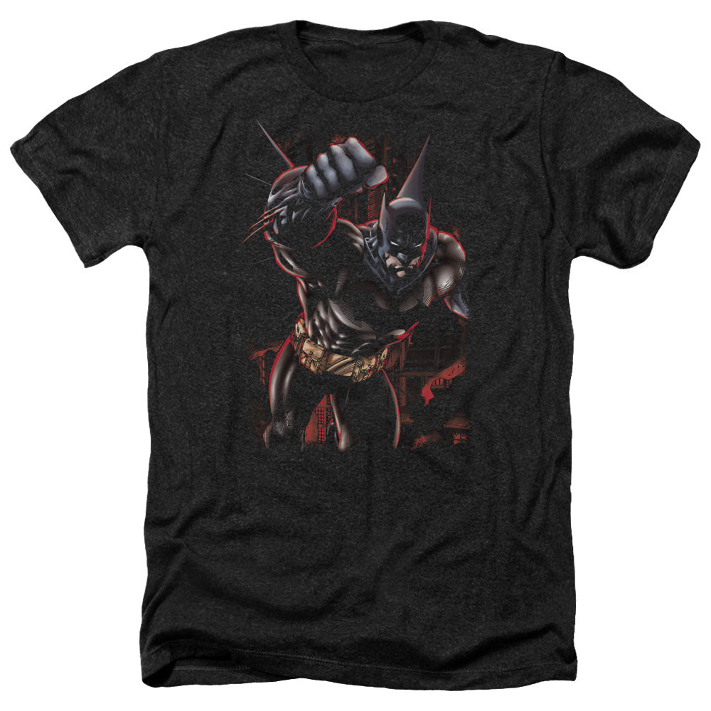 Batman - Crimson Knight - Adult Heather-black