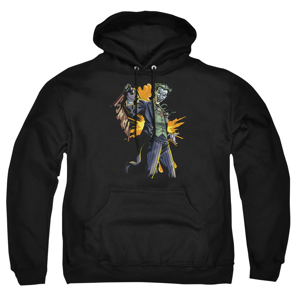 Batman - Joker Bang - Adult Pull-over Hoodie - Black