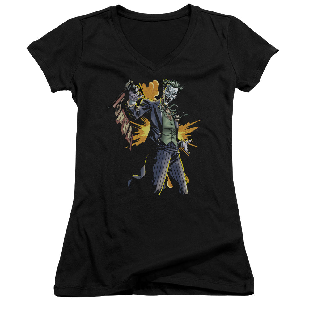 Batman - Joker Bang - Junior V-neck - Black