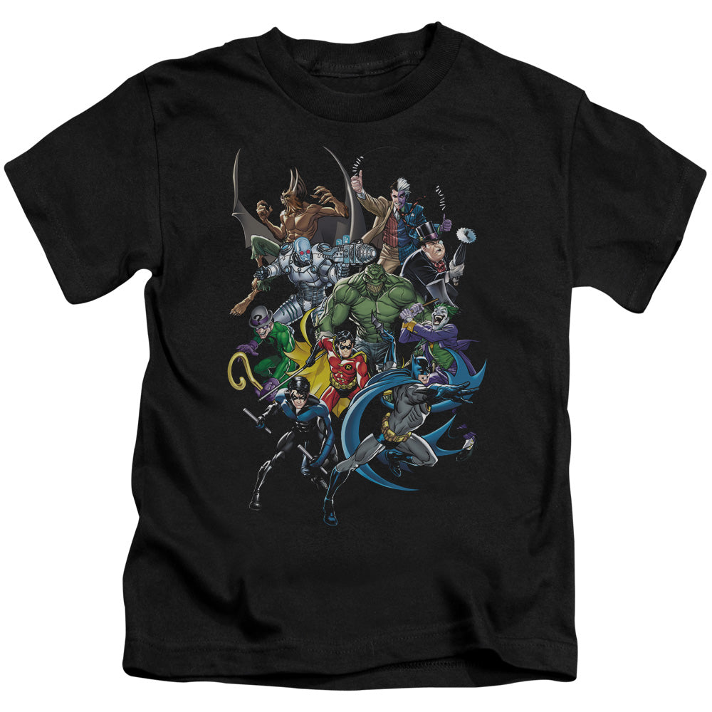 BATMAN SAINTS AND PSYCHOS - S/S JUVENILE 18/1 - BLACK - T-Shirt