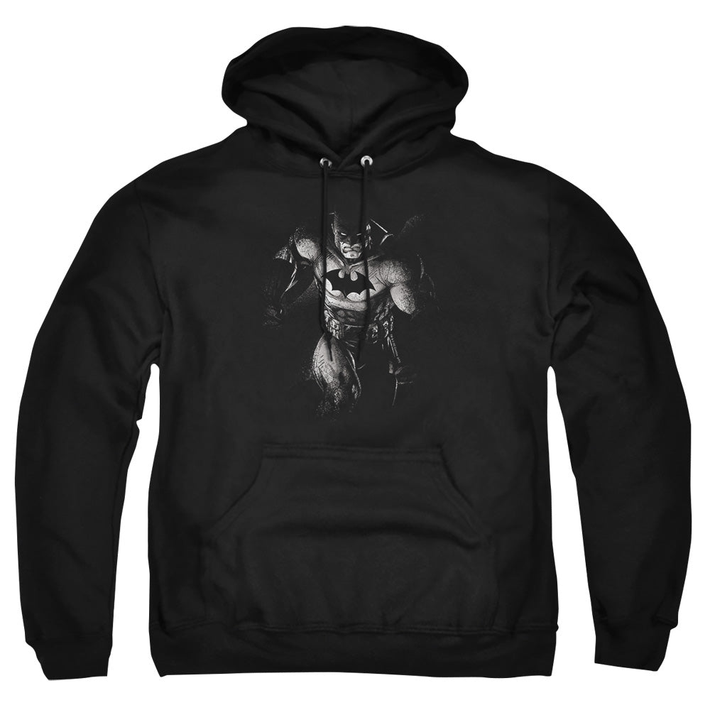 Batman - Materialized - Adult Pull-over Hoodie - Black