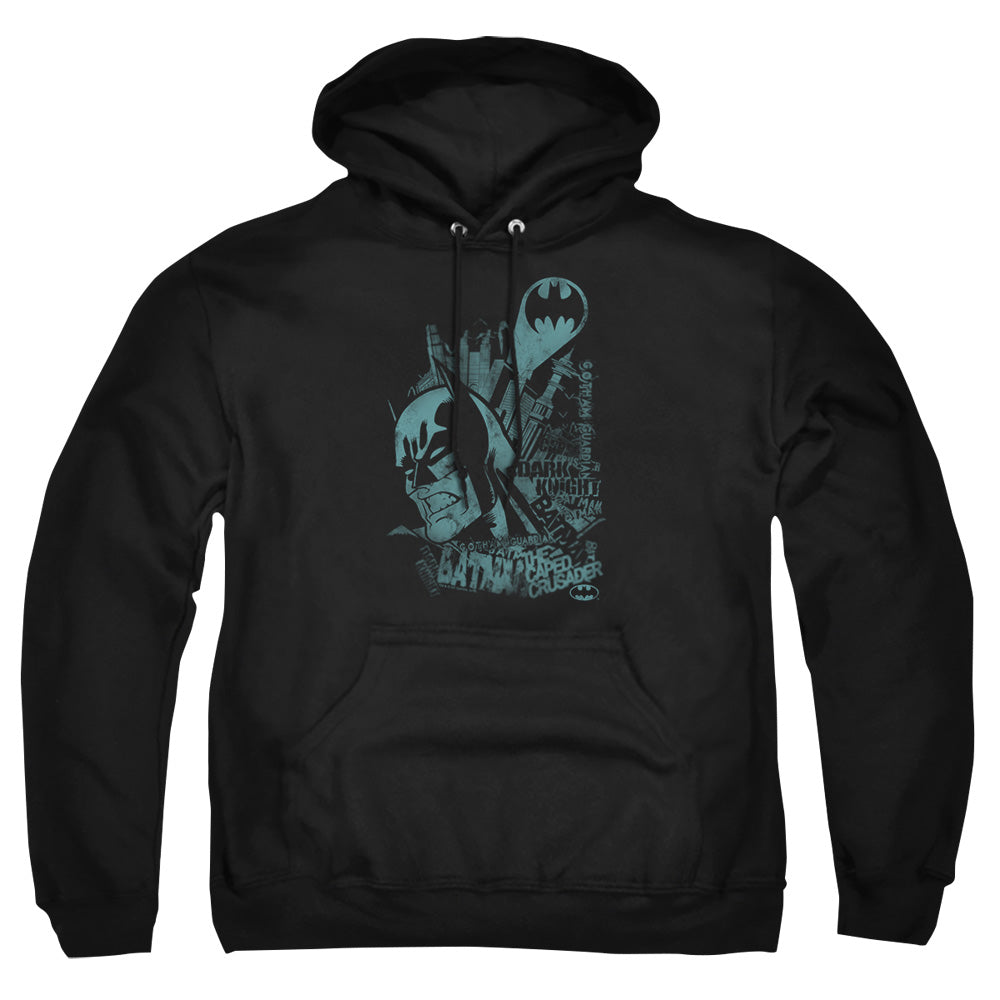 Batman - Gritted Teeth - Adult Pull-over Hoodie - Black