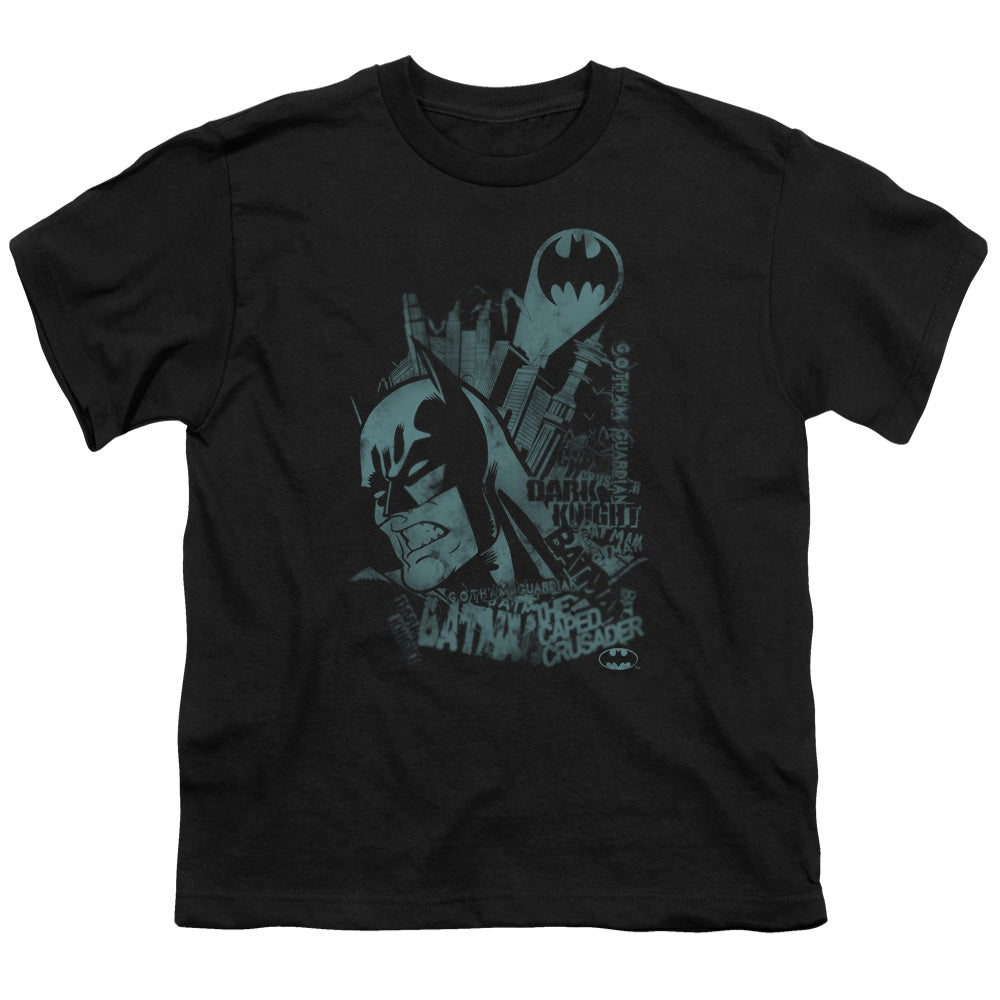 BATMAN GRITTED TEETH - S/S YOUTH 18/1 - BLACK T-Shirt
