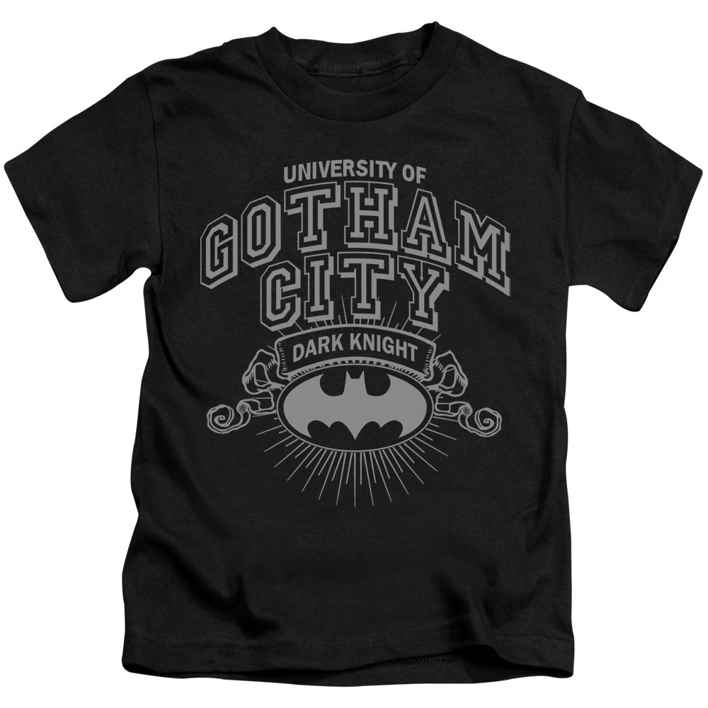 BATMAN UNIVERSITY OF GOTHAM - S/S JUVENILE 18/1 - BLACK - T-Shirt