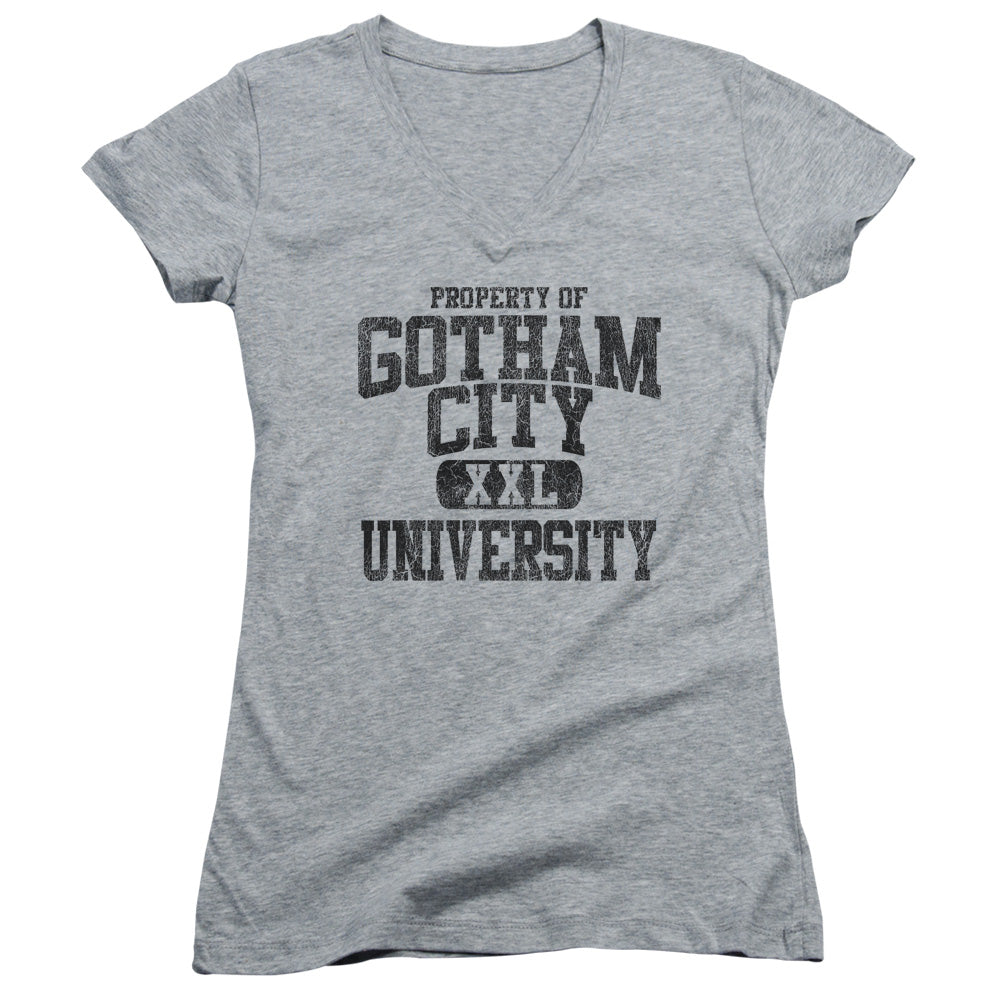 Batman Property Of Gcu - Junior V-neck - Athletic Heather