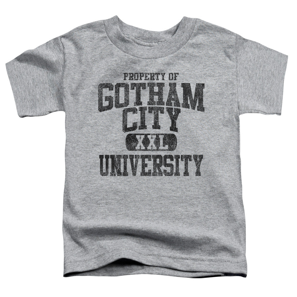 Batman - Property Of Gcu - Short Sleeve Toddler Tee - Athletic Heather T-shirt