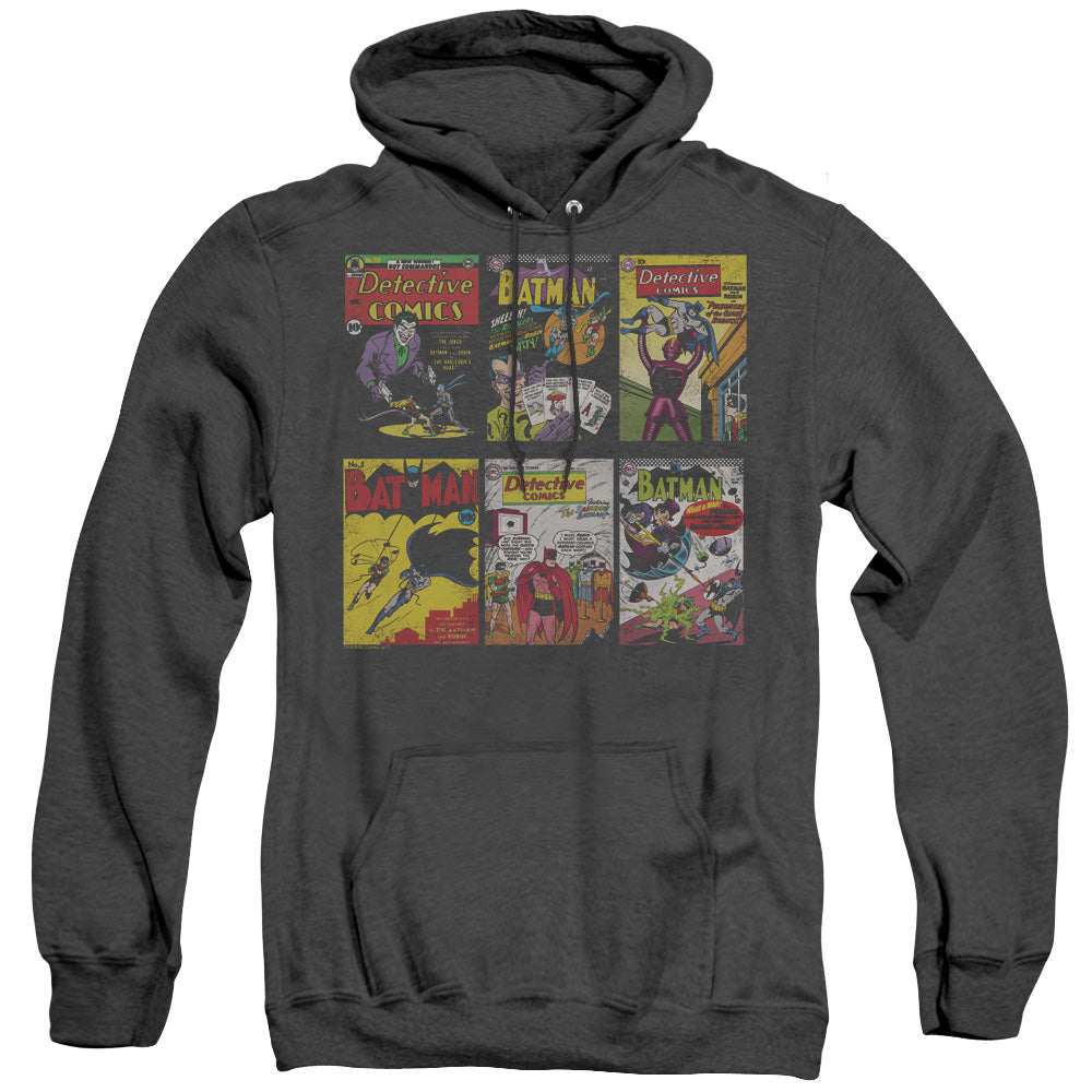 Batman - Bm Covers - Adult Heather Hoodie - Black