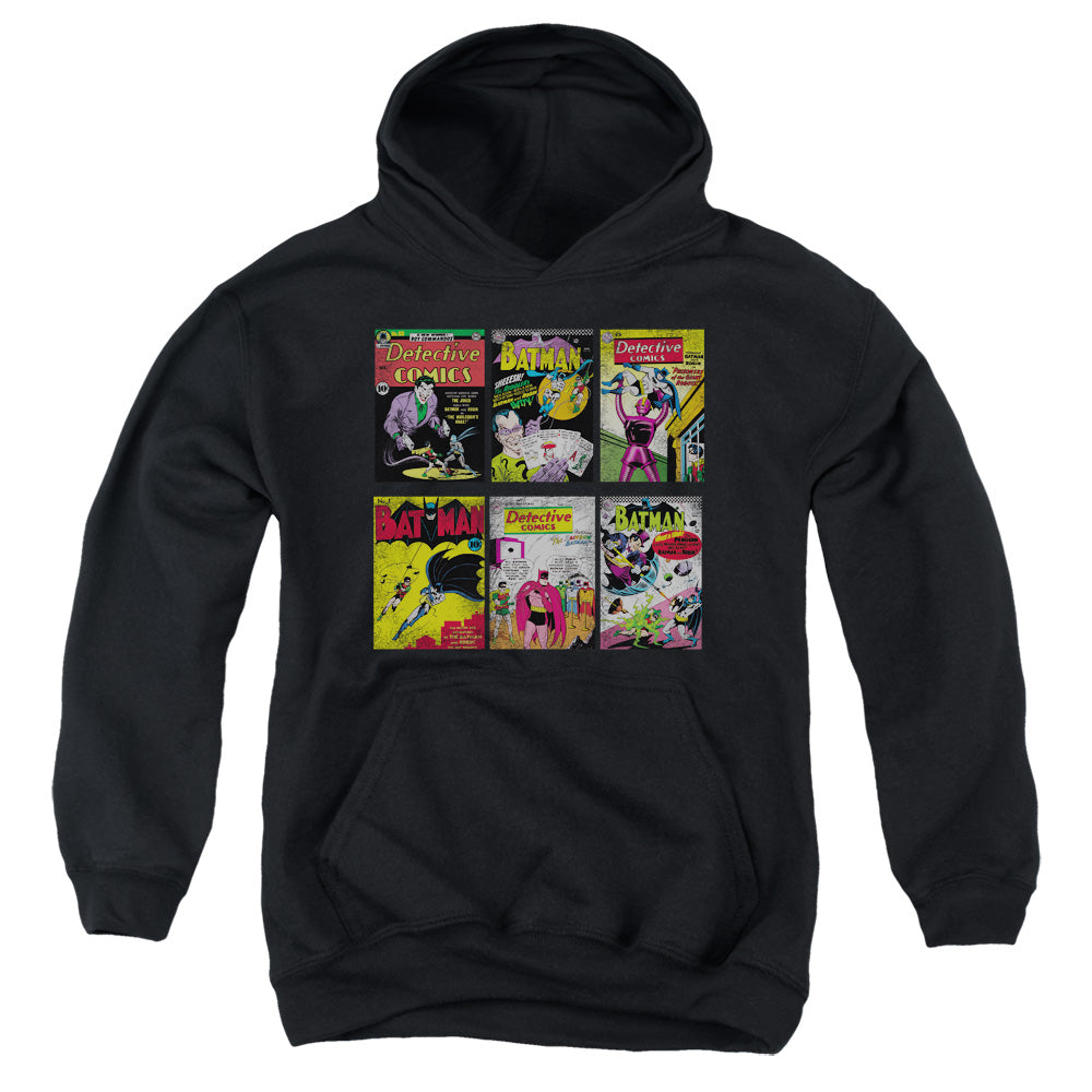 Batman - Bm Covers - Youth Pull-over Hoodie - Black