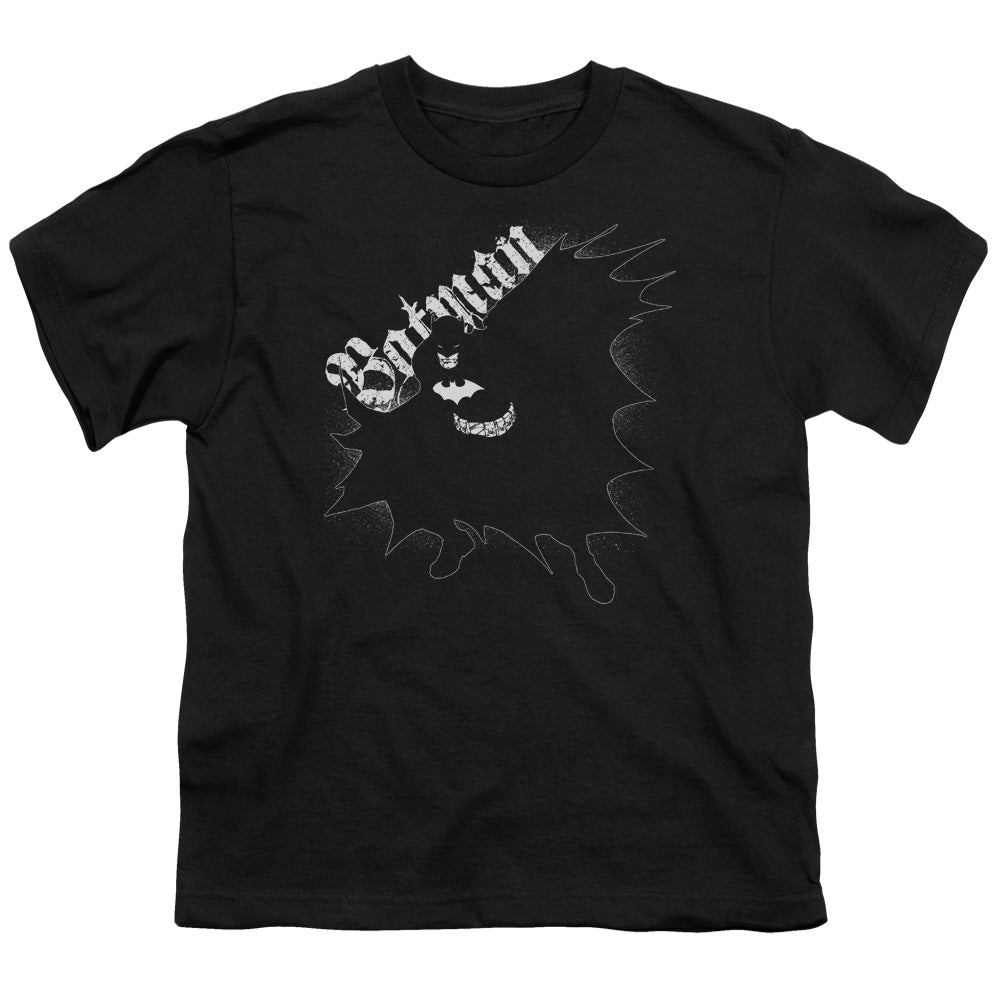 BATMAN DARKNESS - S/S YOUTH 18/1 - BLACK T-Shirt