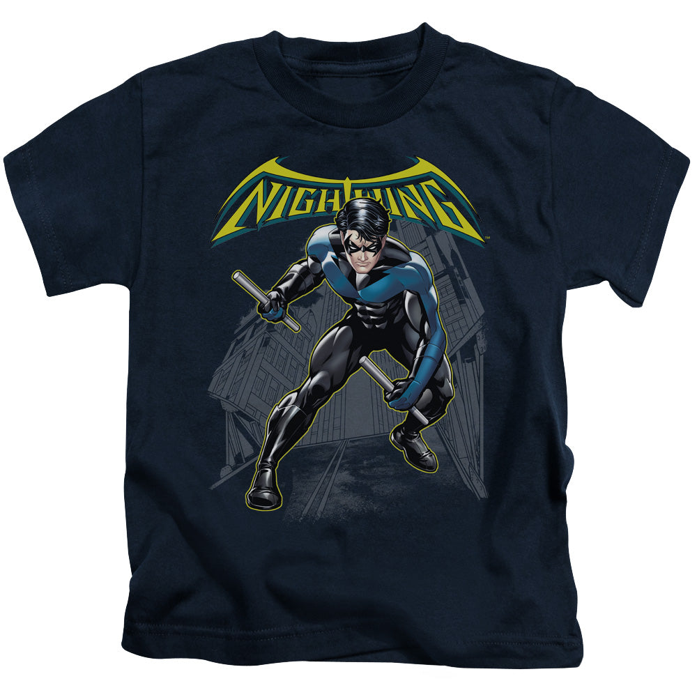 BATMAN NIGHTWING - S/S JUVENILE 18/1 - NAVY - T-Shirt