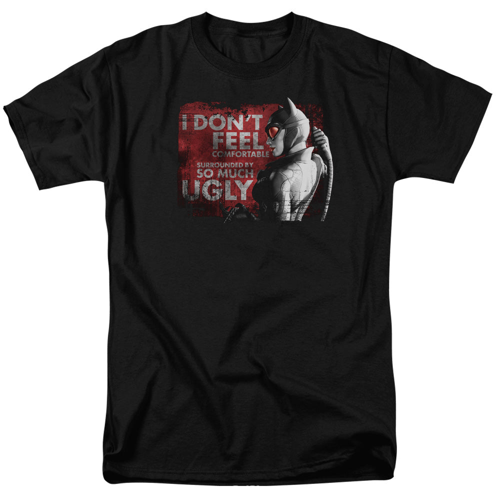 Arkham City - So Much Ugly - Short Sleeve Adult 18/1 - Black T-shirt