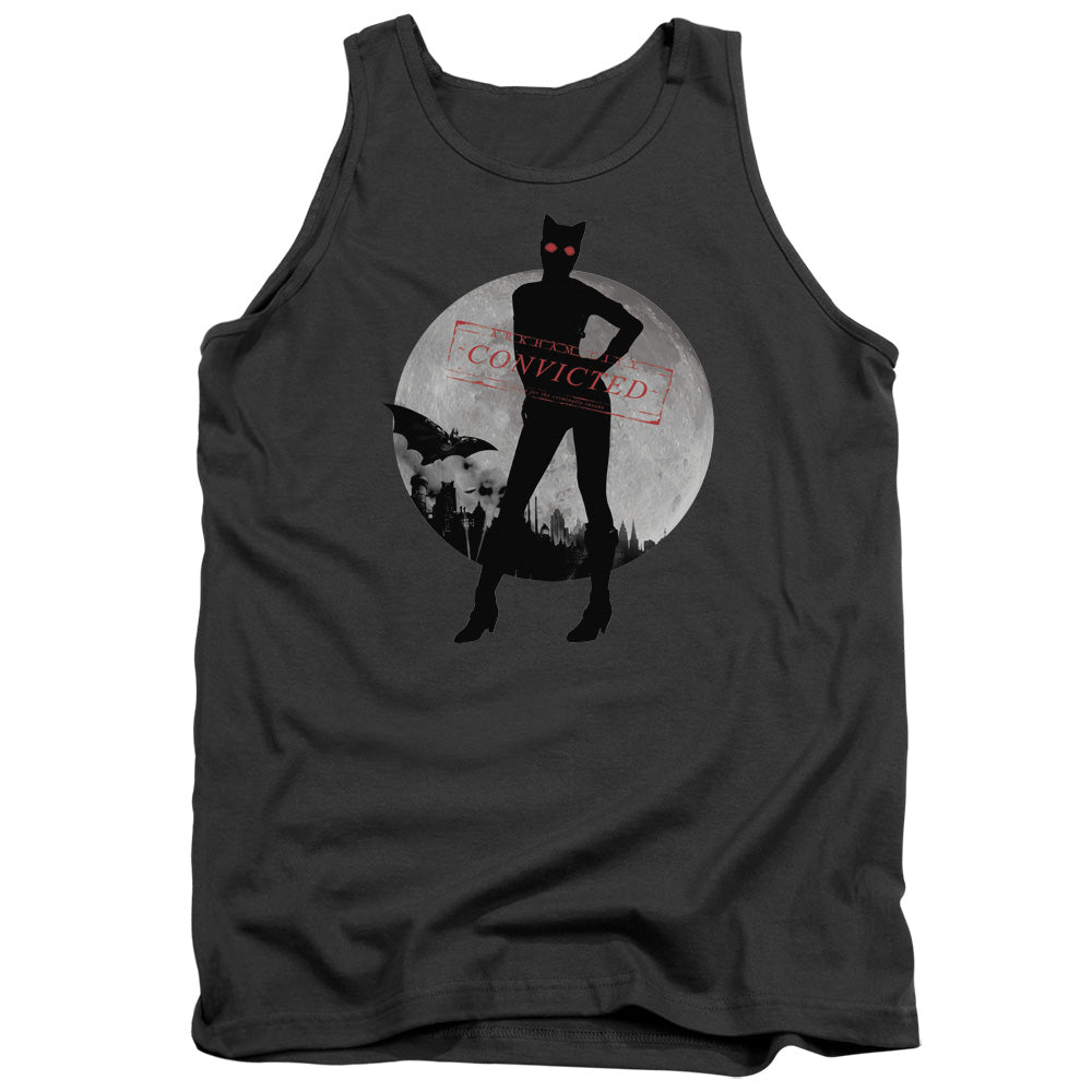 Arkham City - Catwoman Convicted - Adult Tank - Charcoal