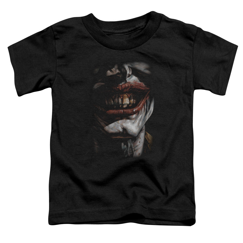 Batman - Smile Of Evil - Short Sleeve Toddler Tee - Black T-shirt