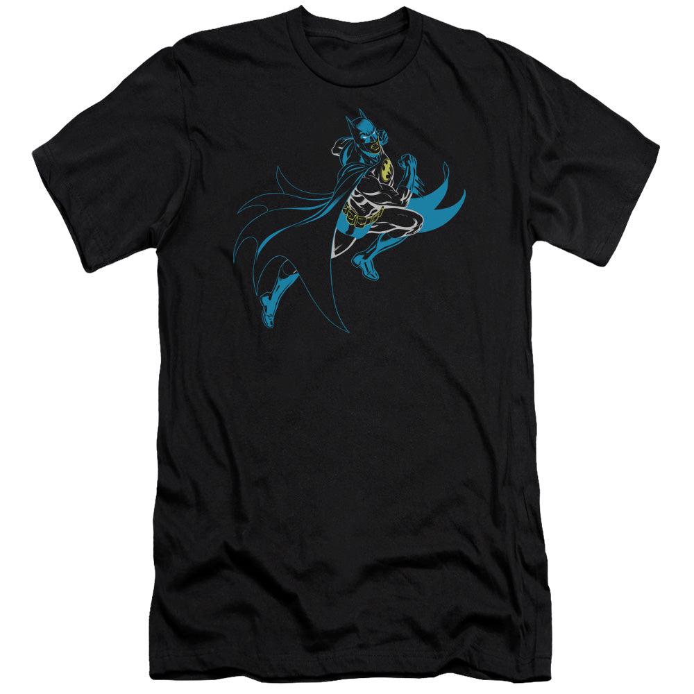 BATMAN NEON BATMAN - S/S ADULT 30/1 - BLACK T-Shirt